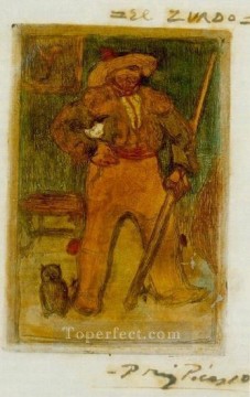 El Zurdo 1899Pablo Picasso Pinturas al óleo